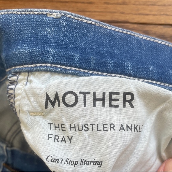 MOTHER Blue Flare Jeans - Picture 3 of 6